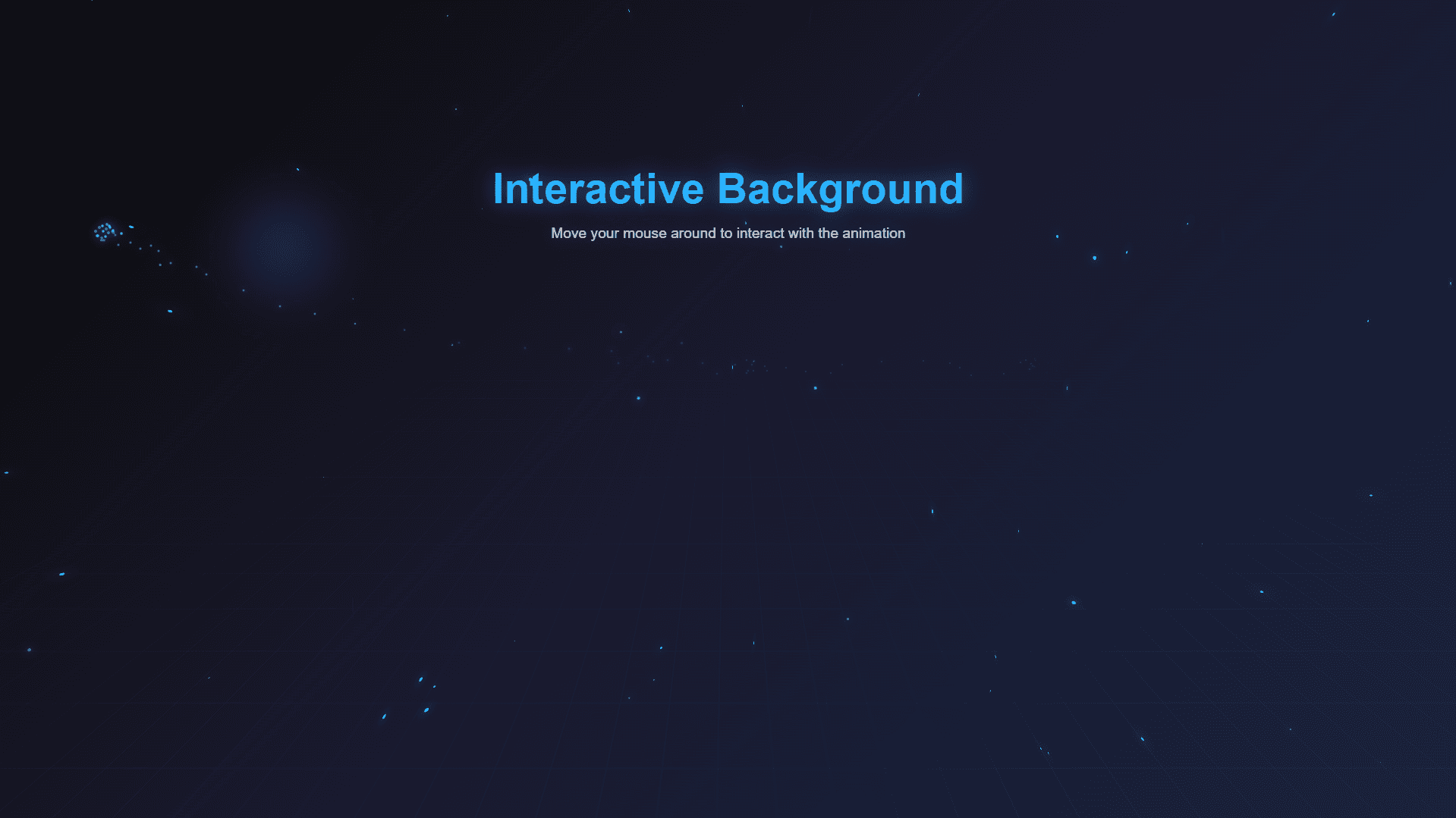Interactive Background #2